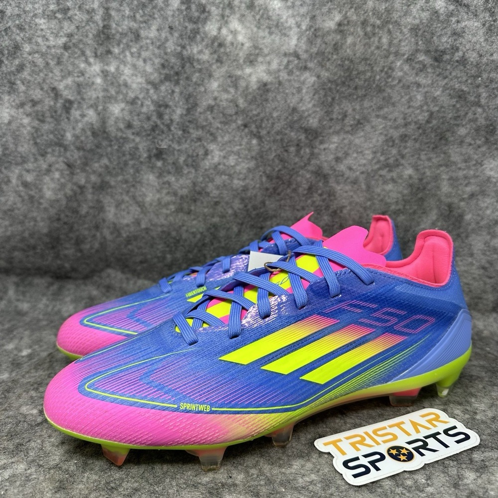 Adidas F50 Pro FG Soccer Cleats Mens Size 11 Blue Pink Celestial Victory IE1285
